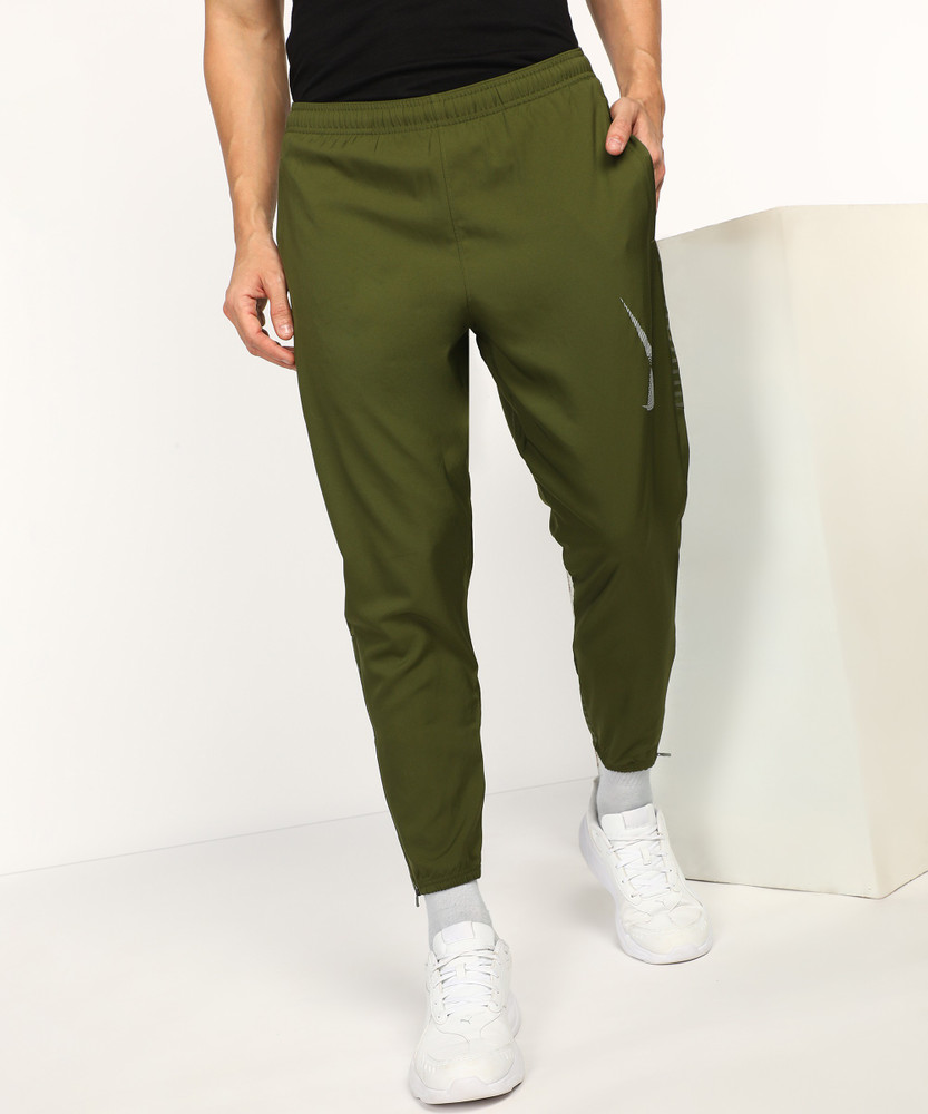 olive green nike track pants