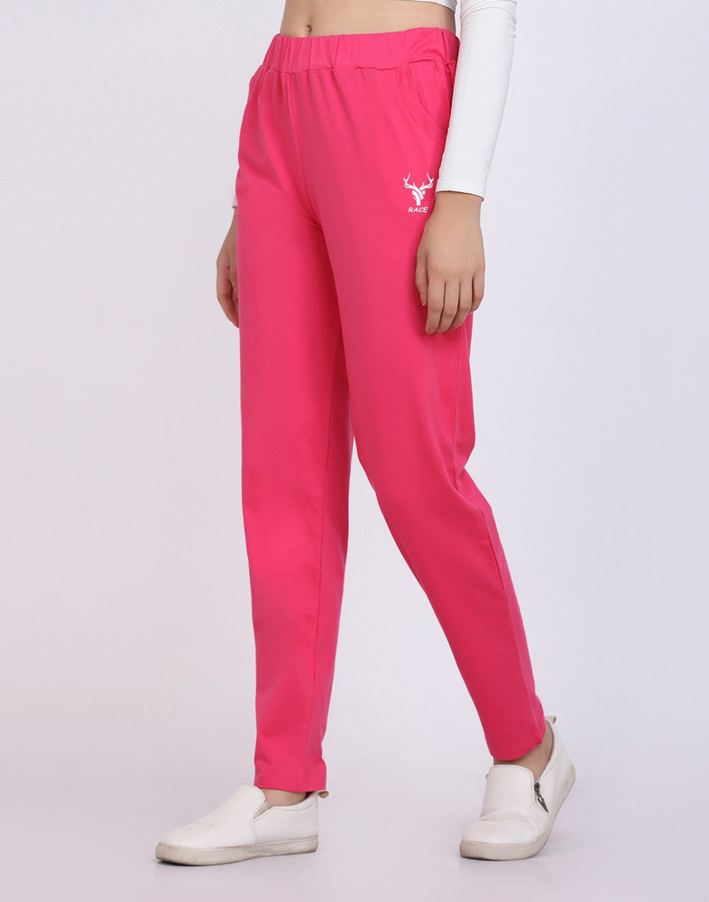 Clothmaster Solid Women Pink Track Pants - Buy Clothmaster Solid Women Pink  Track Pants Online at Best Prices in India | Flipkart.com