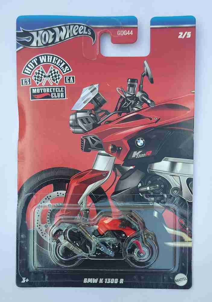 HOT WHEELS 2024 MOTORCYCLE CLUB BMW K 1300R TOY BIKE - 2024  
