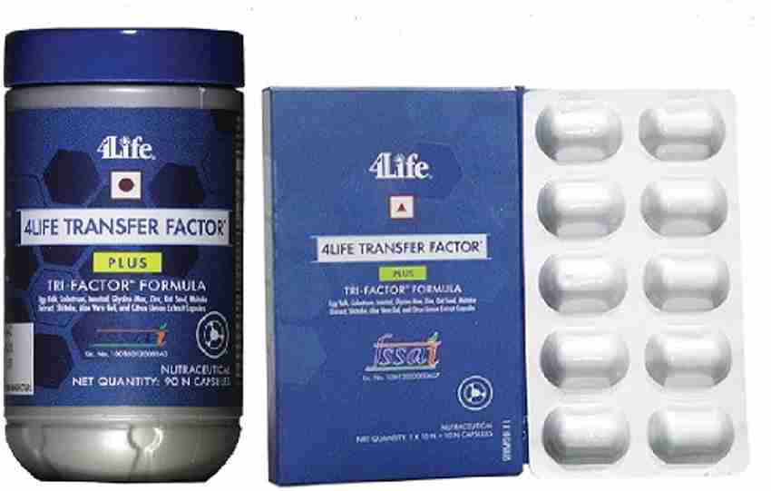 4Life Transfer Factor Plus (90 Capsules) & Tri Factor Formula (10 