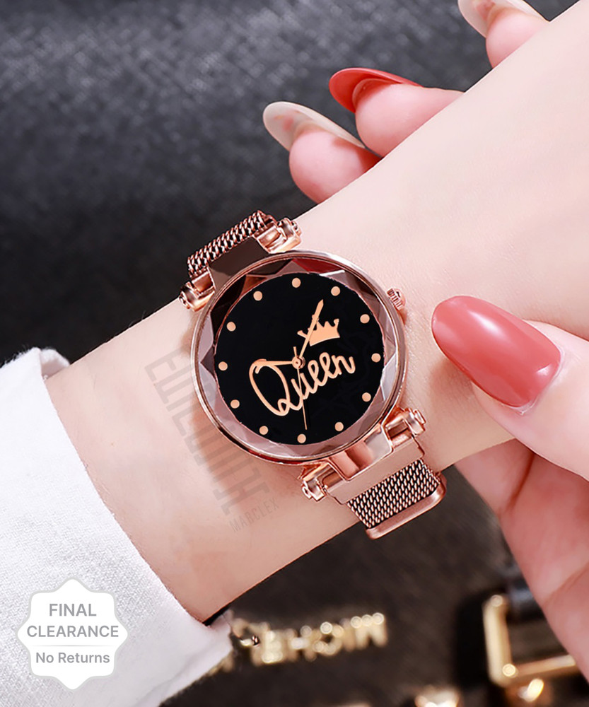 Stylish Girls Electronic Watch SOIMISS PC Surface Stainless Steel