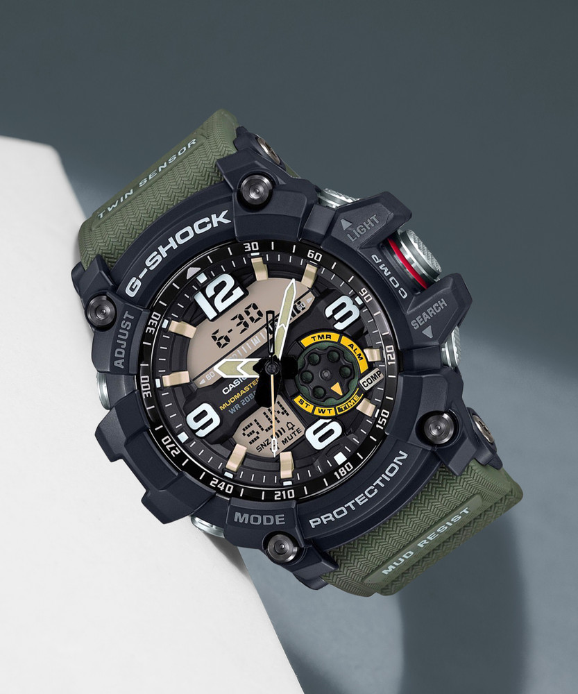 CASIO GG-1000-1A3DR G-Shock GG-1000-1A3DR Black Dial Green Resin 
