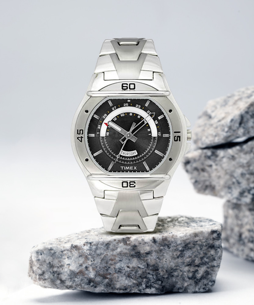 Timex Wrist Watch For Men Flipkart TIMEX Black Dial Analog Watch