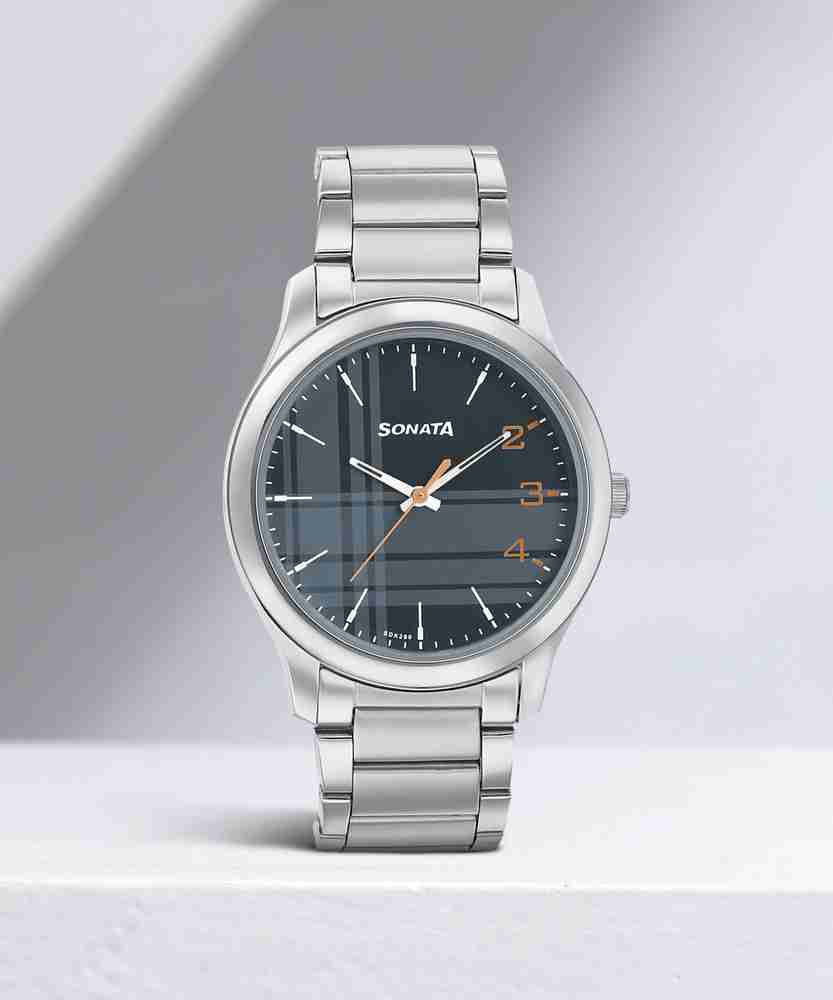 Buy Sonata Watch Steel Sonata Mens Watches Under 1000