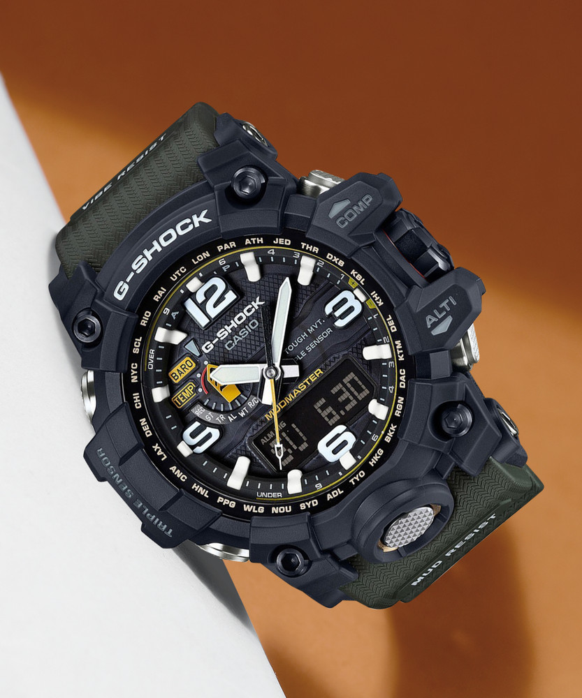 CASIO G-Shock ( GWG-1000-1A3DR ) Analog-Digital Watch - For Men 