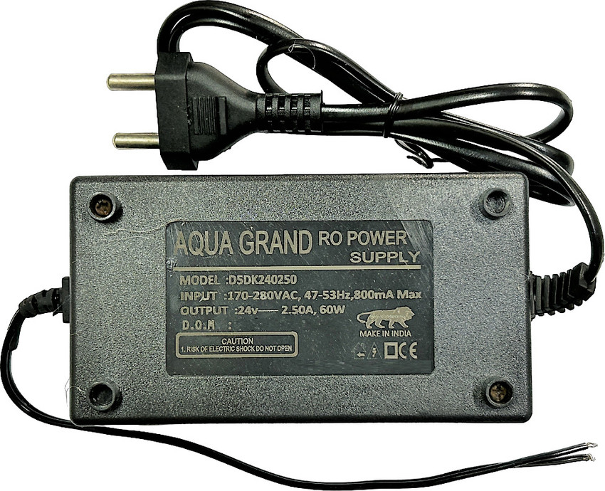 GoodsBazaar 24 Volt 2.5 Amp RO SMPS Power Supply Adapter Charger AC to DC Transformer Converter for RO Filters RO Water Purifier of Kent, Livepure, ...