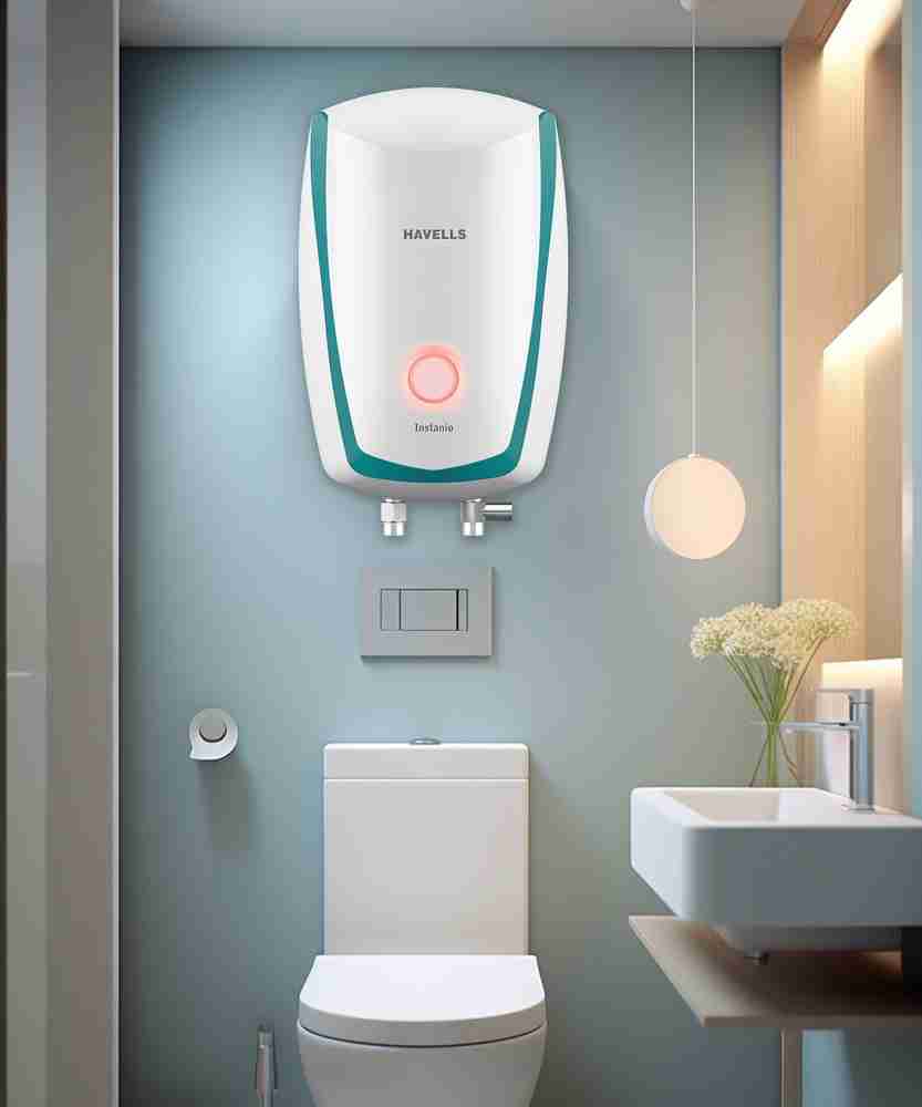 Toilet Geyser HAVELLS L Instant Water Geyser Color Changing LED