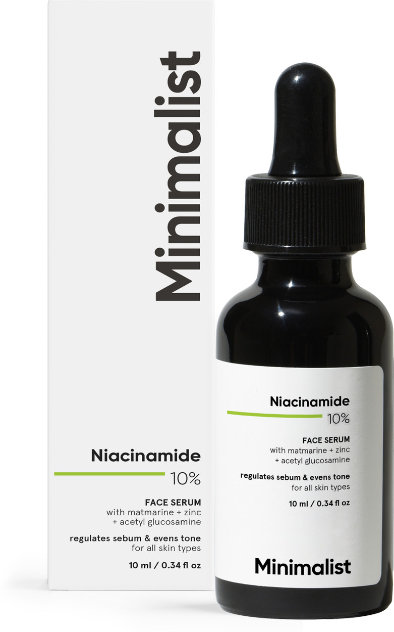 Minimalist 10 Niacinamide Face Serum with Zinc for Oily Acne pore Blemishes skin Price in India Buy Minimalist 10 Niacinamide Face Serum with Zinc for Oily Acne pore Blemishes