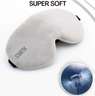Shopsy craftx craftX3D Sleeping Eyemask With Earplugs, Grey - Image 5