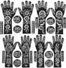 Shopsy MEHENDIAURA Mehandi AURA Stencil F1 - Image 8