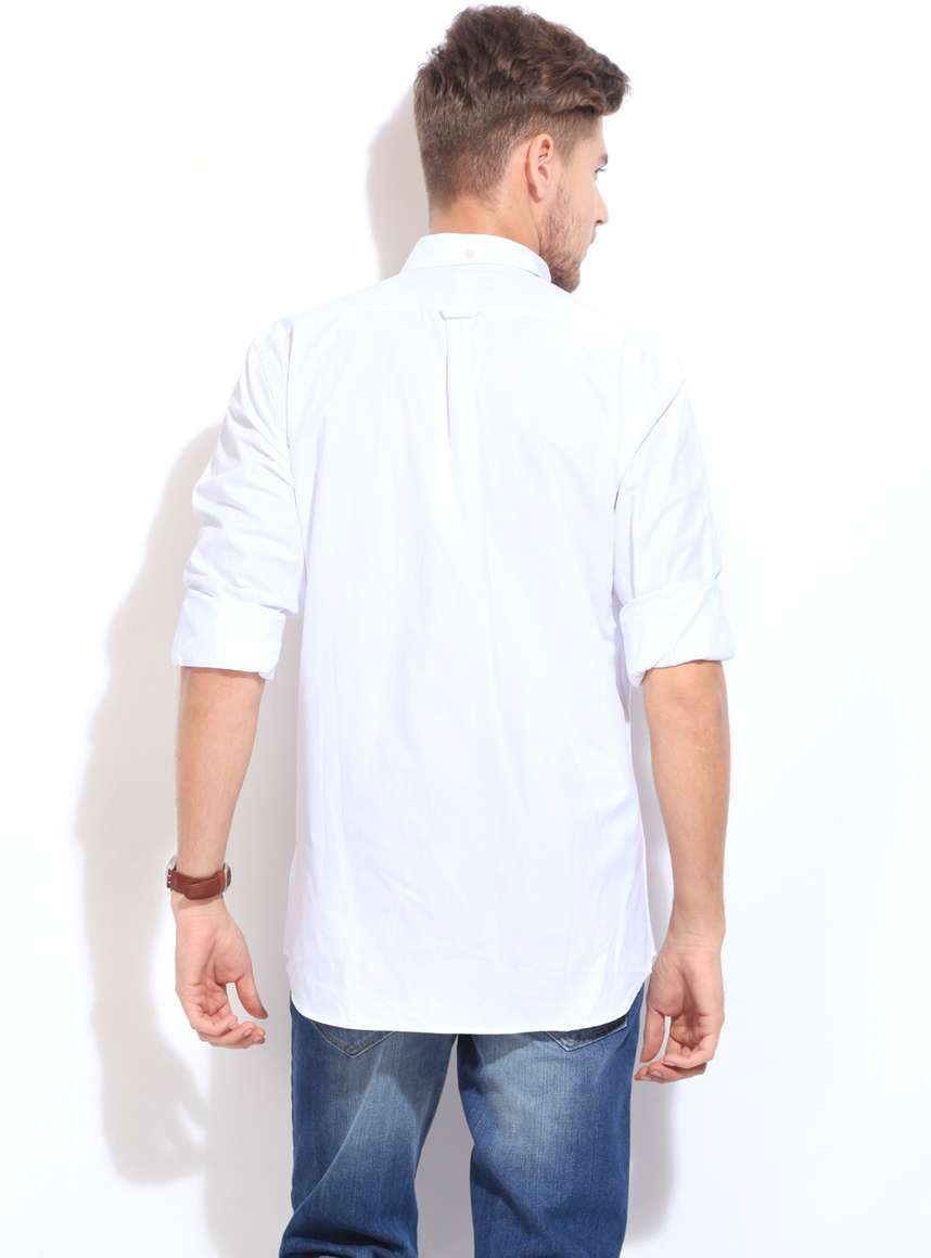 Polo Ralph Lauren Men Slim Fit Solid Shirt - Image 8