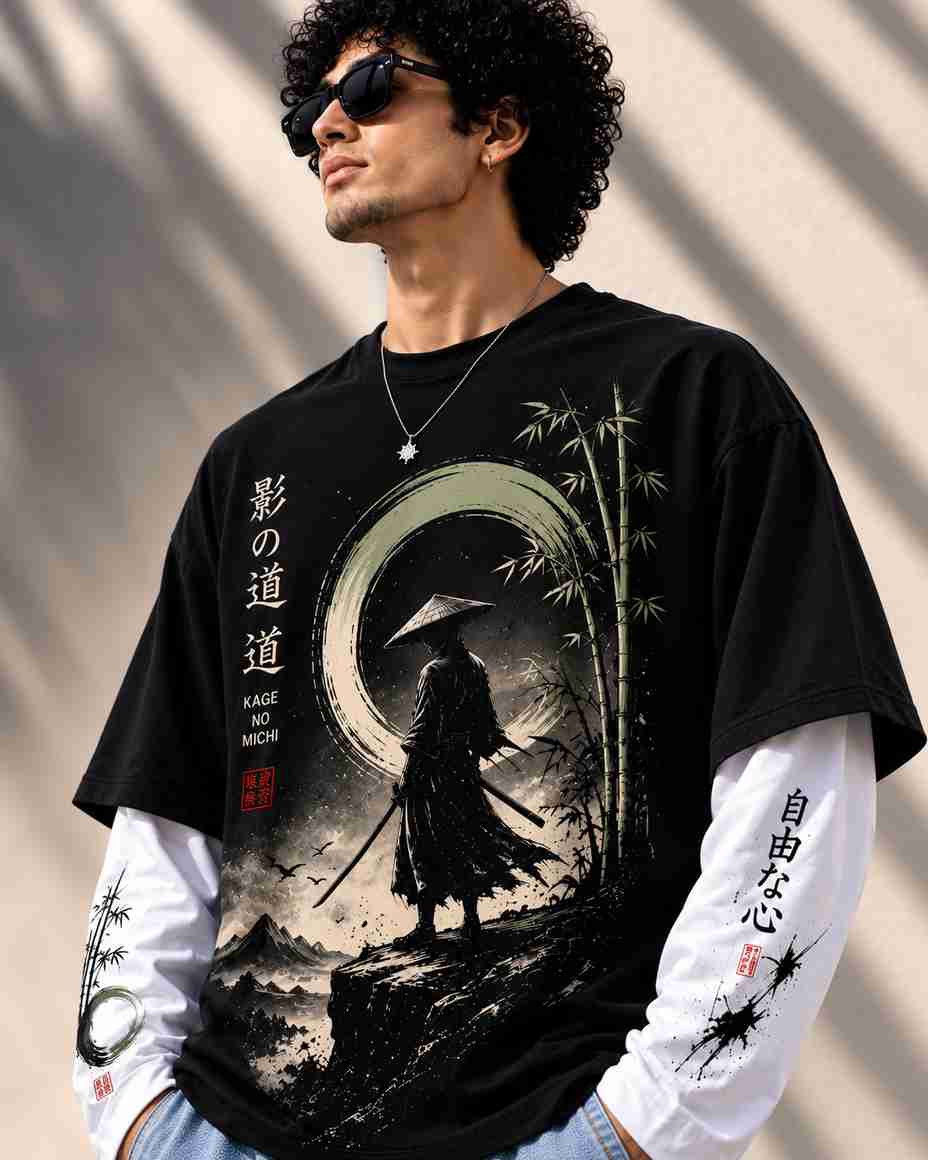 Larren Devis Men Black T-Shirt - Image 5