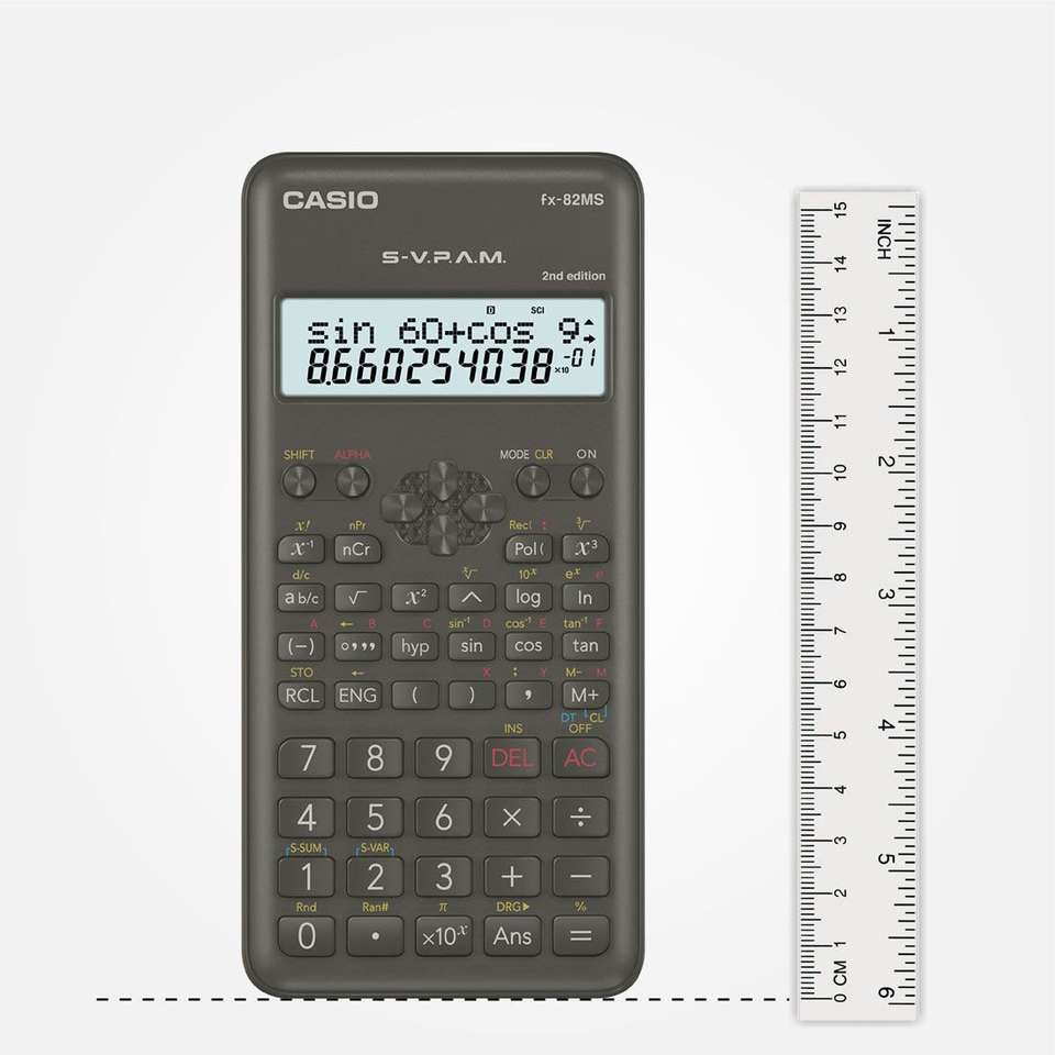 CASIO FX-82MS 10-Digit Scientific Calculator - Image 8