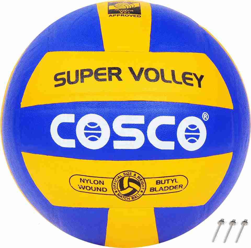 COSCO Super Volley With 3 Needle Volleyball - Size 4 - Image 2
