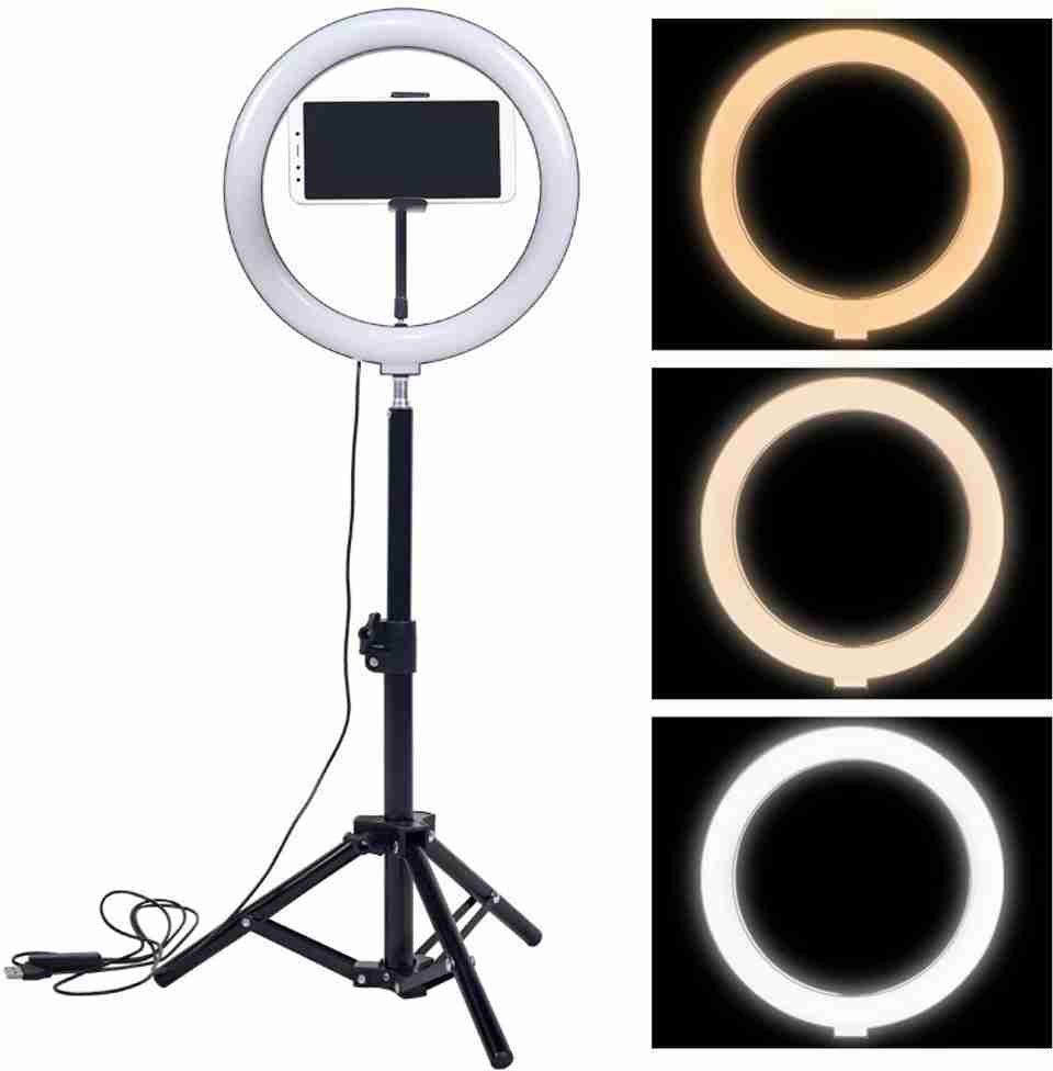 Wrapo Foldable Tripod with LED Ring Light - Image 6