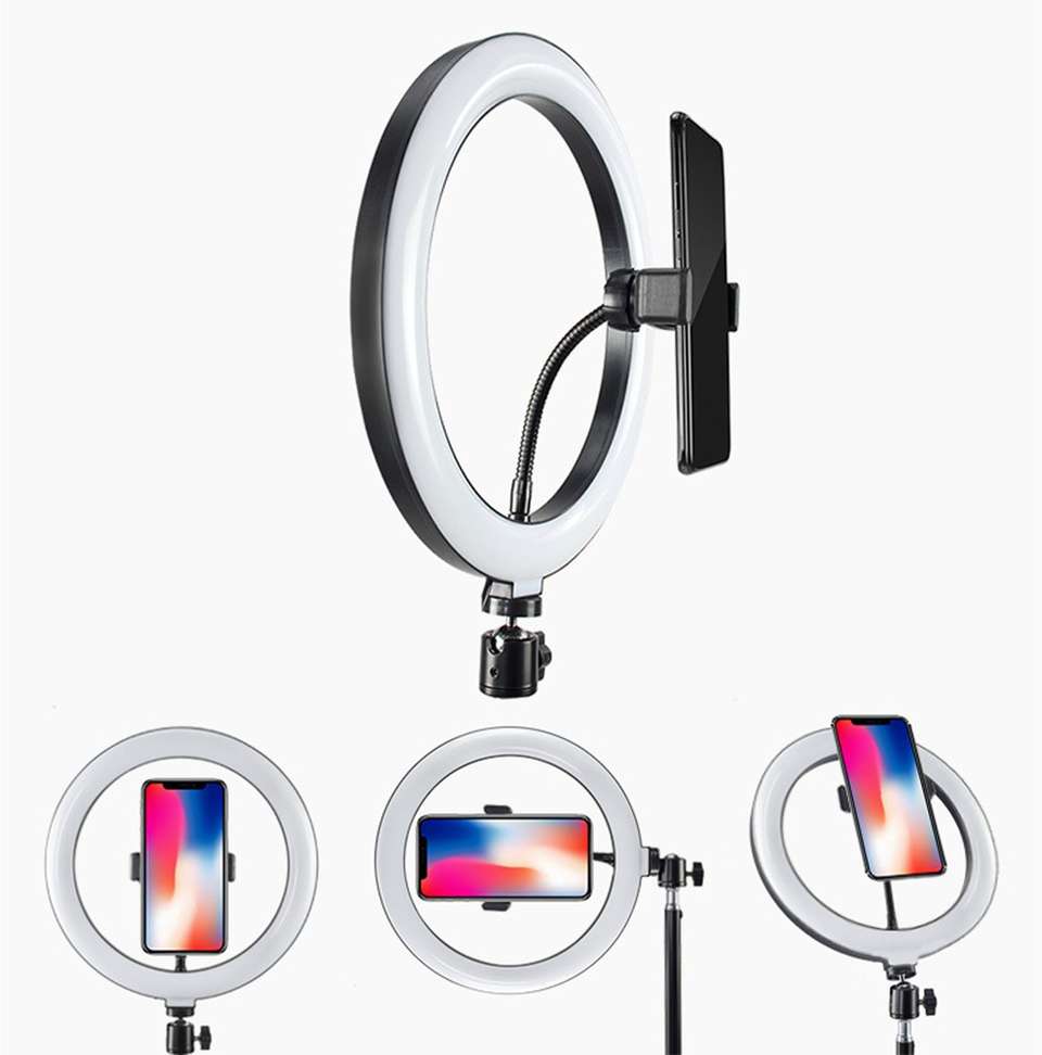 Wrapo Foldable Tripod with LED Ring Light - Image 7