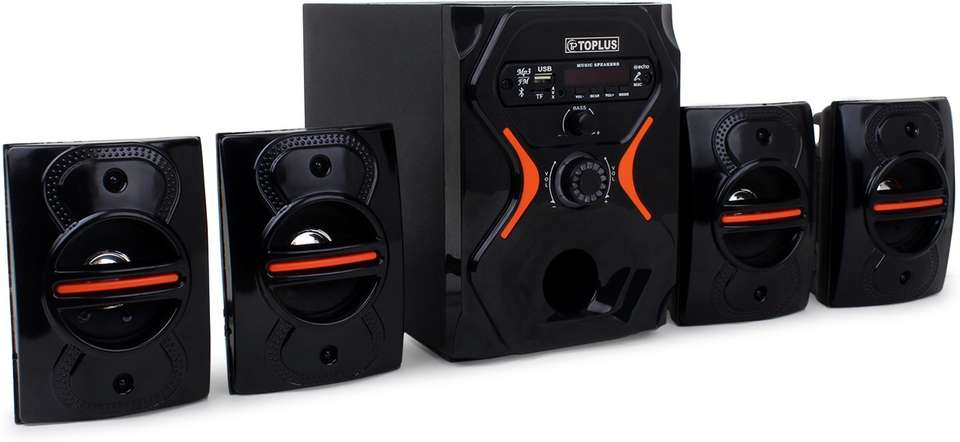 TOPLUS AE-160D 60W Bluetooth Home Theatre (Black, 4.1 Channel) - Image 7