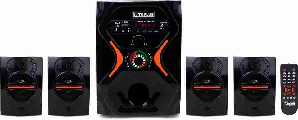 TOPLUS AE-160D 60W Bluetooth Home Theatre (Black, 4.1 Channel) - Image 6