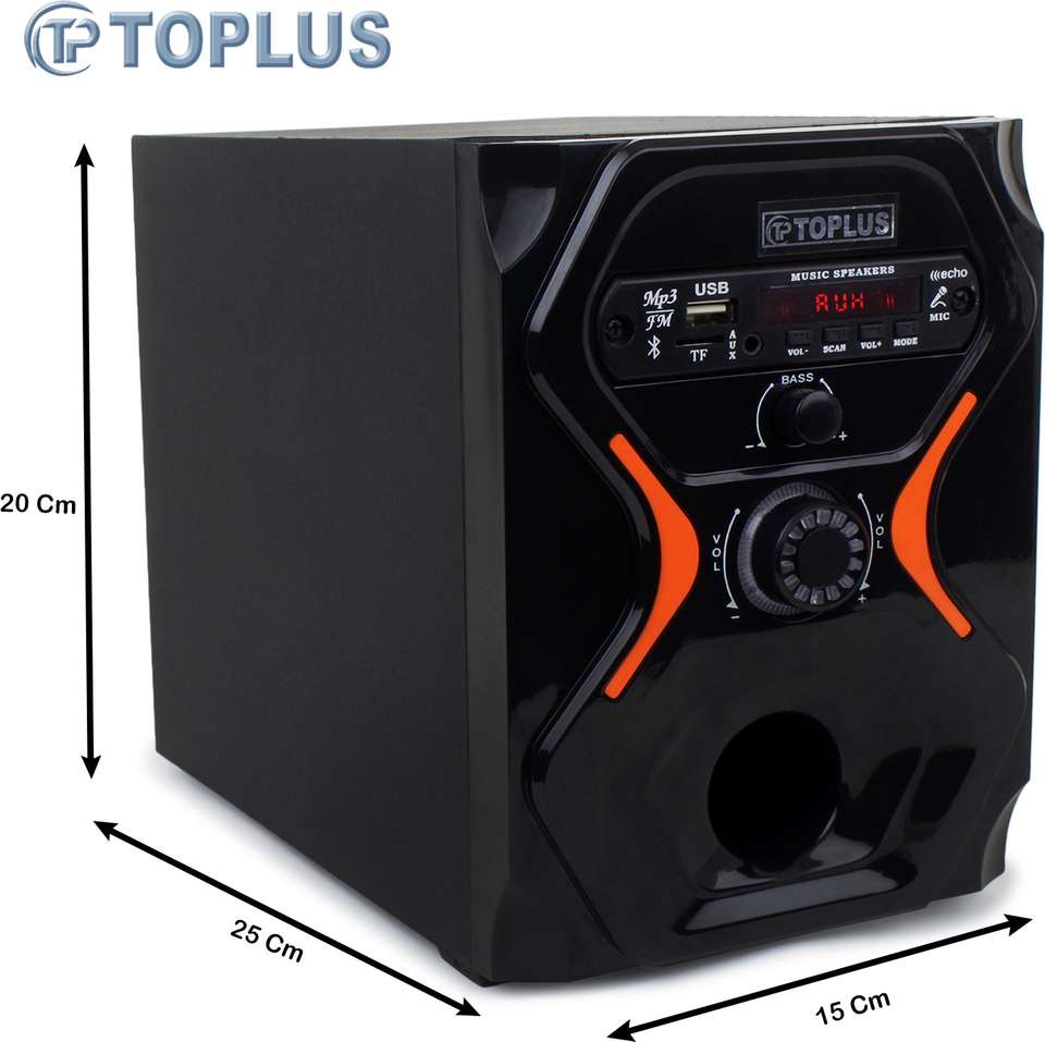 TOPLUS AE-160D 60W Bluetooth Home Theatre (Black, 4.1 Channel) - Image 8