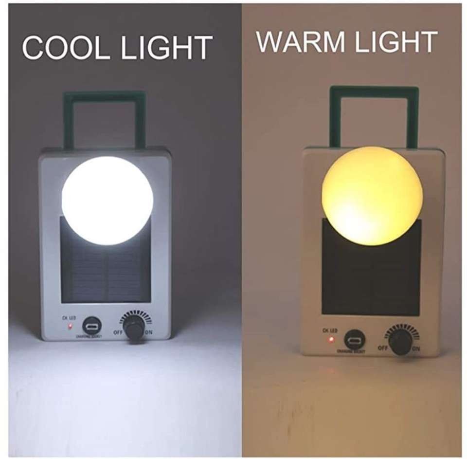 Glowish 12W Dual Charging Solar+Electric Lamp - Image 9