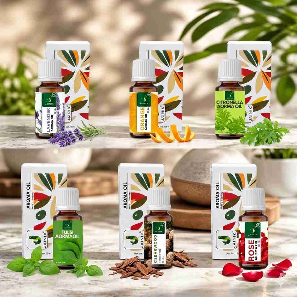 janik Lavender, Orange, Citronella, Tulsi, Cedarwood, Rose Aroma - Image 6