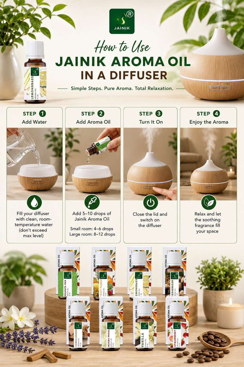 janik Lavender, Orange, Citronella, Tulsi, Cedarwood, Rose Aroma - Image 8