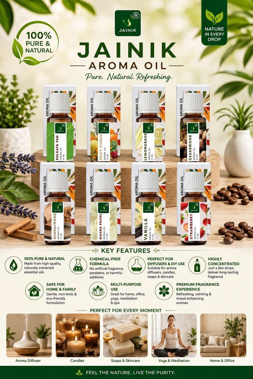 janik Lavender, Orange, Citronella, Tulsi, Cedarwood, Rose Aroma - Image 7