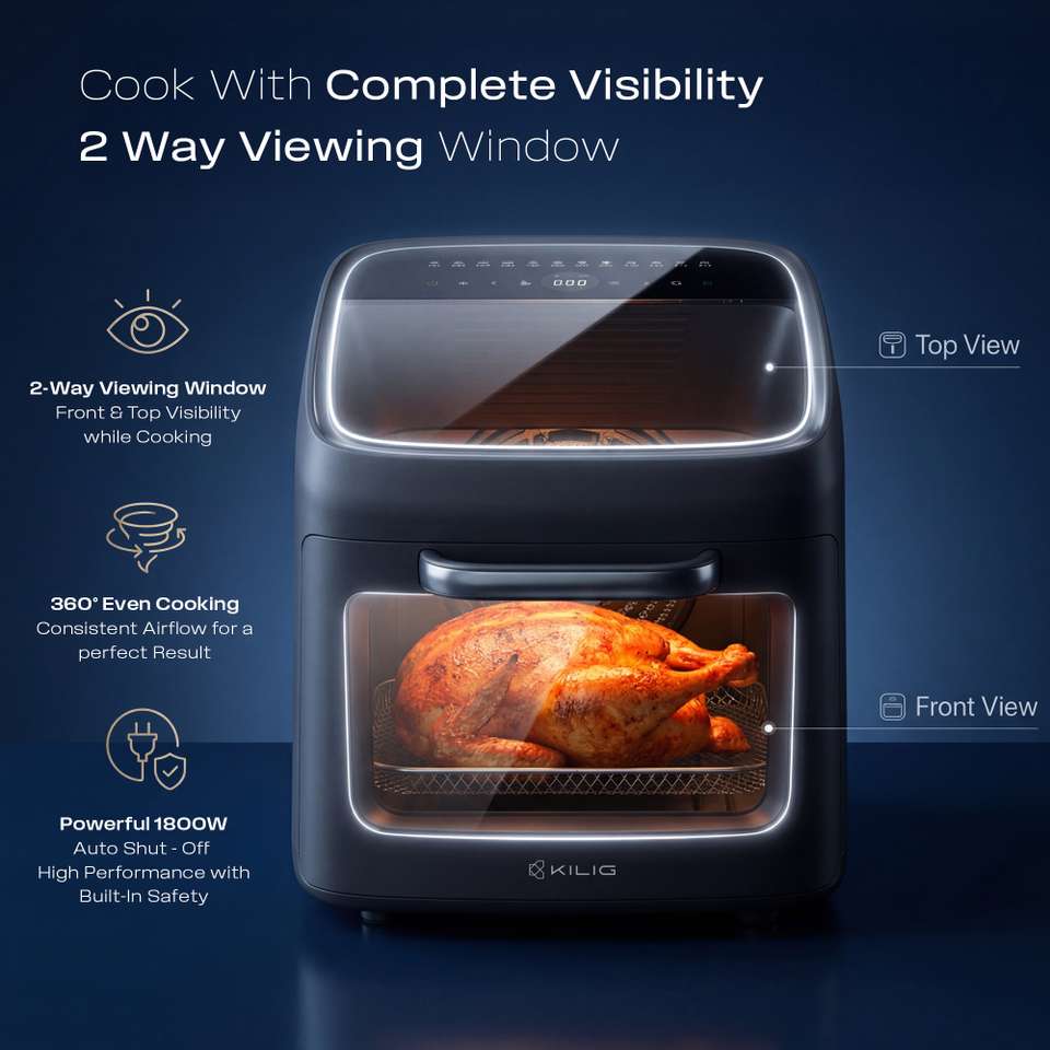 KILIG Nexa Edge 12L Air Fryer Oven - Image 9