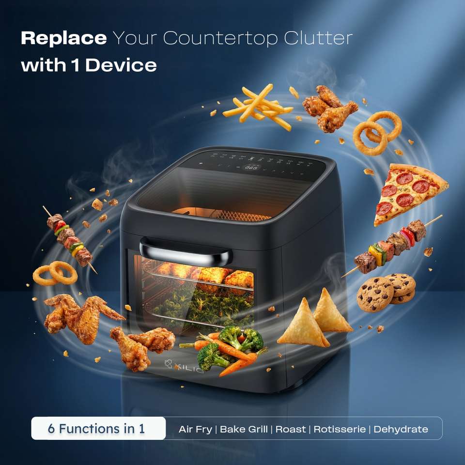 KILIG Nexa Edge 12L Air Fryer Oven - Image 7