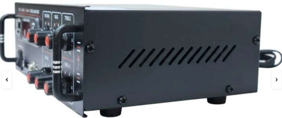 RUVOXTUNE Red N 0001 1W AV Power Amplifier (Black, Red) - Image 7