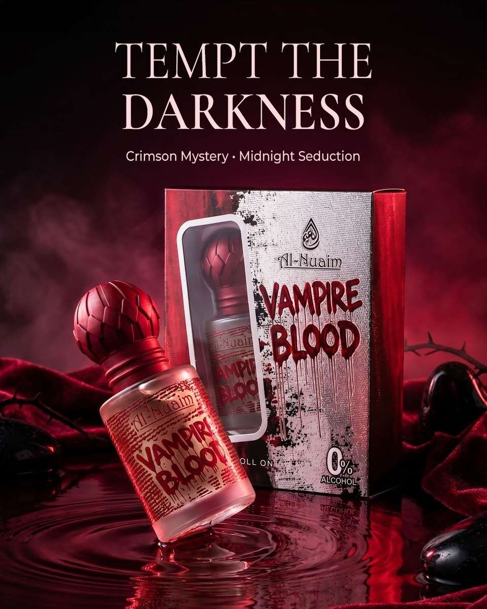 Al-Nuaim Vampire Blood Attar Forbidden Musk Oil Intense Dark Fragrance - Image 9