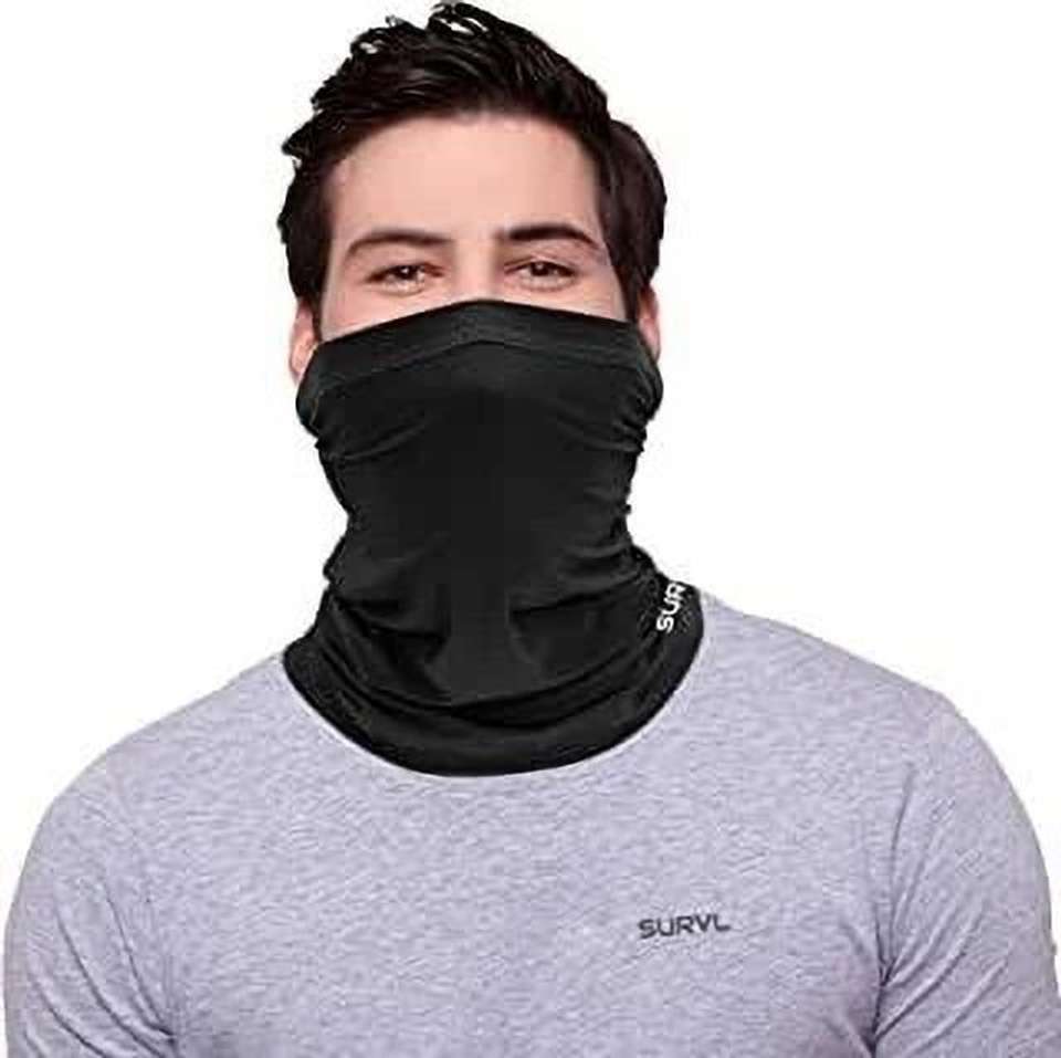 Plutoprom Black, Grey Bike Face Mask - Image 6