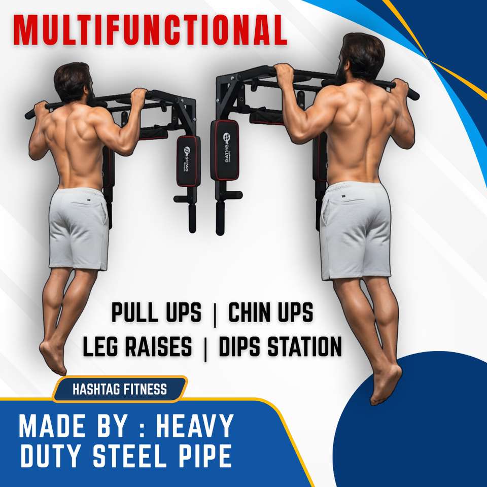 HASHTAG Fitness Pull Up Bar for Strength Training - Image 8