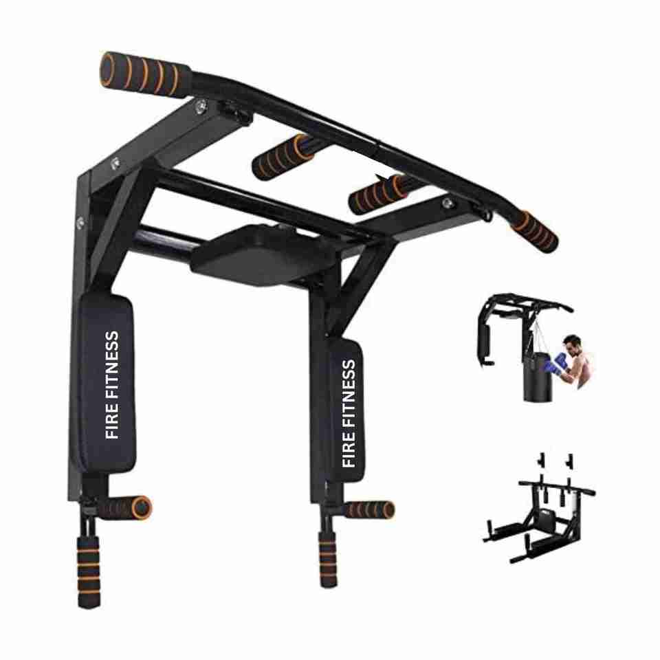 FIRE FITNESS 3in1 Wall Mount Pull Up Bar - Image 6