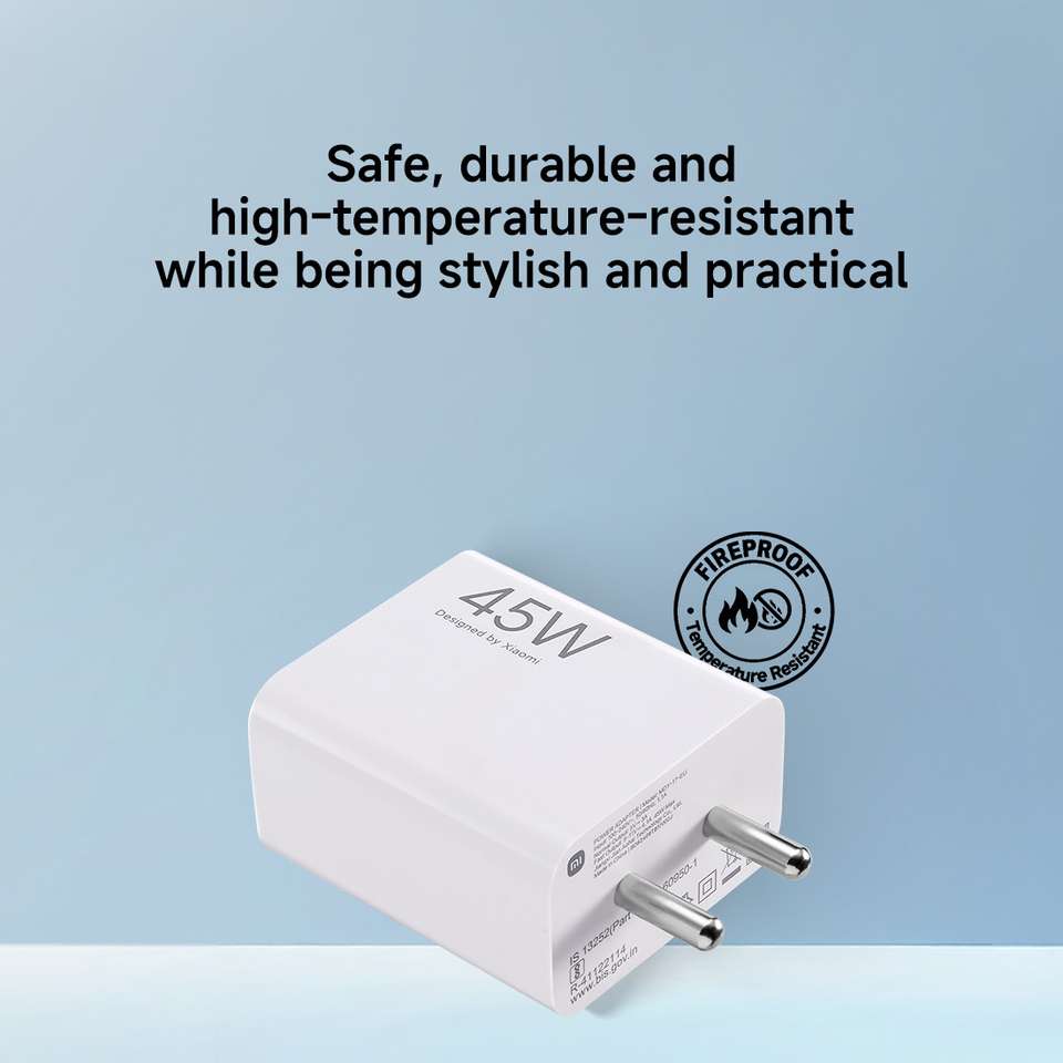 XIAOMI 45W PD 4A Wall Charger with Detachable Cable - Image 8