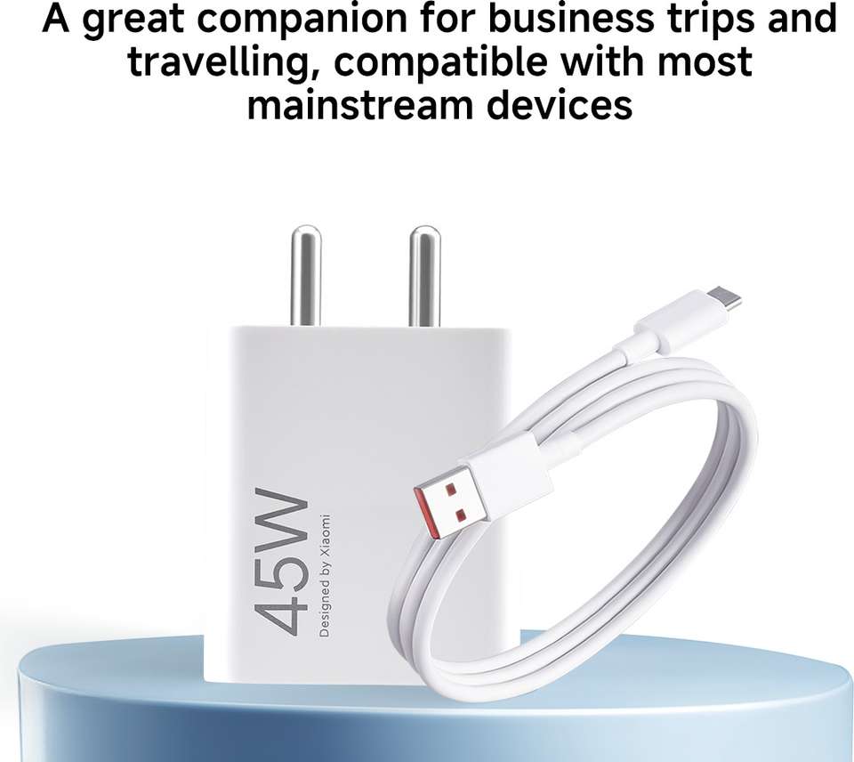 XIAOMI 45W PD 4A Wall Charger with Detachable Cable - Image 9
