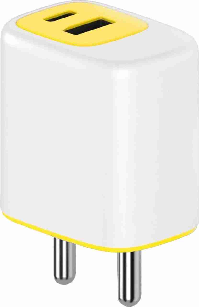 DeperAI 25 W Power GaN 2 A Dual Port Mobile Charger (Yellow) - Image 8