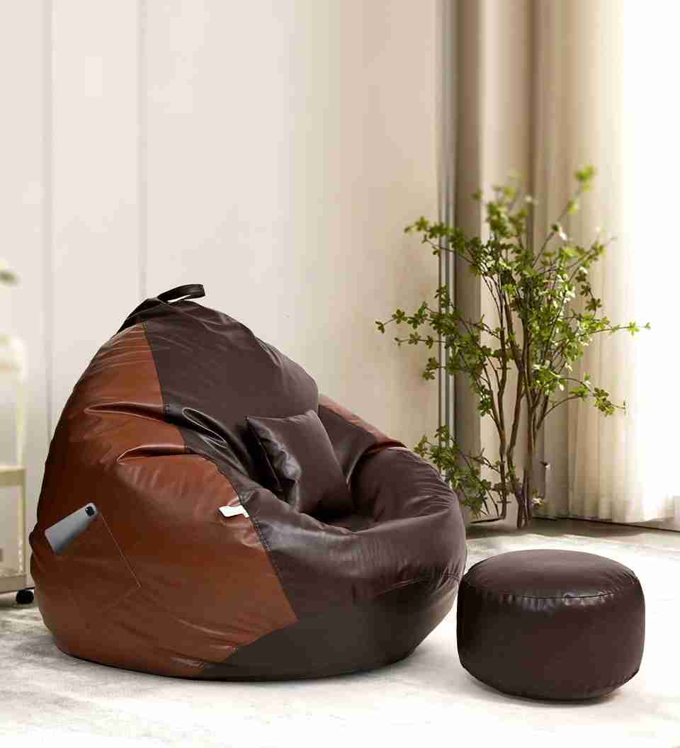 Mintwud 4XL Squivo Leatherette Bean Bag - Image 6