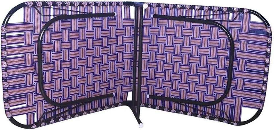 SAQLAINI Heavy Duty Metal Folding Bed 70x70cm - Image 9