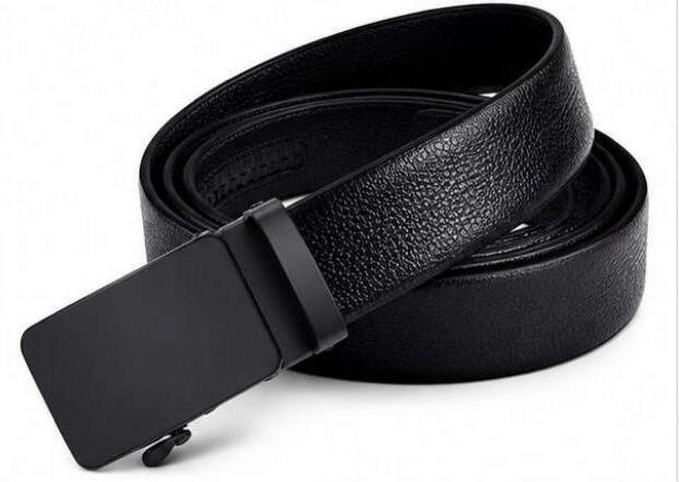 Stylife Men Black Artificial Leather Belt - Image 6