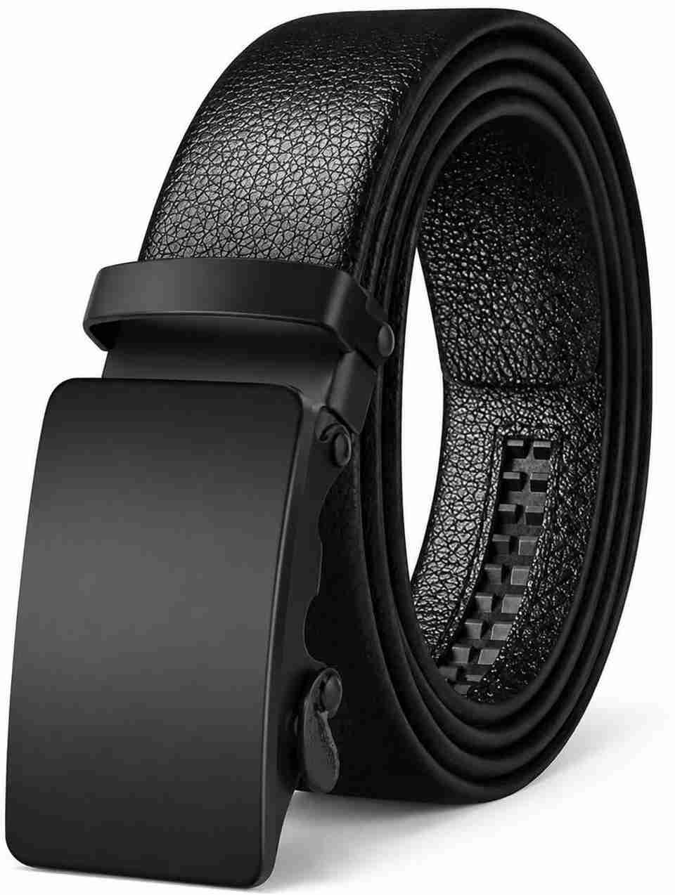 Stylife Men Black Artificial Leather Belt - Image 5