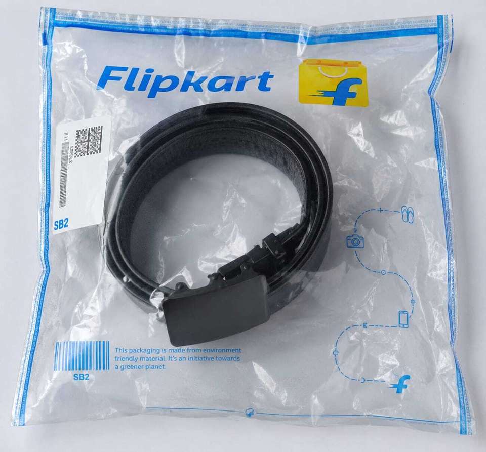 Stylife Men Black Artificial Leather Belt - Image 7