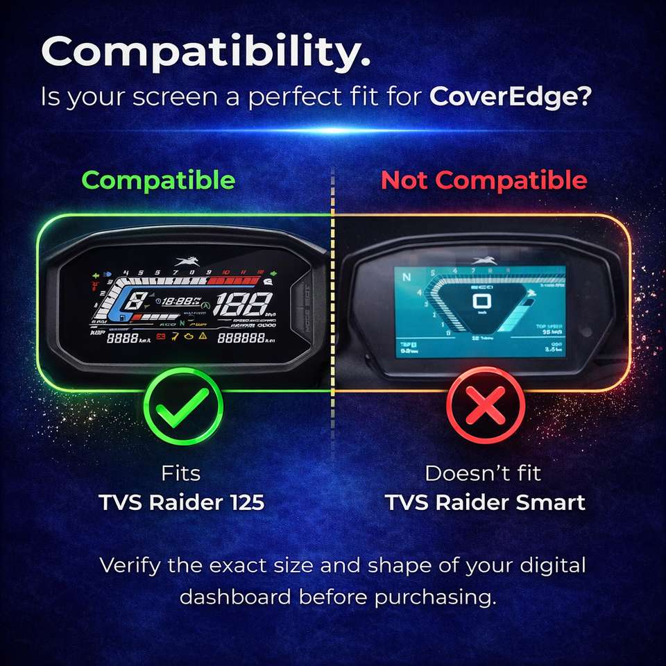 CoverEdge Premium Screen Guard for TVS Raider 125 - Image 7