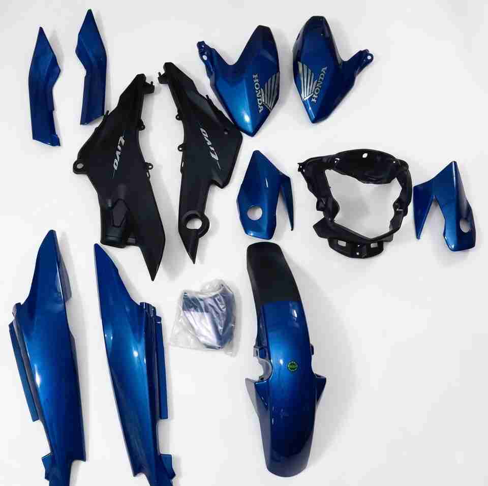 Purjah LIVO Blue Bike Fairing Kit - Image 3