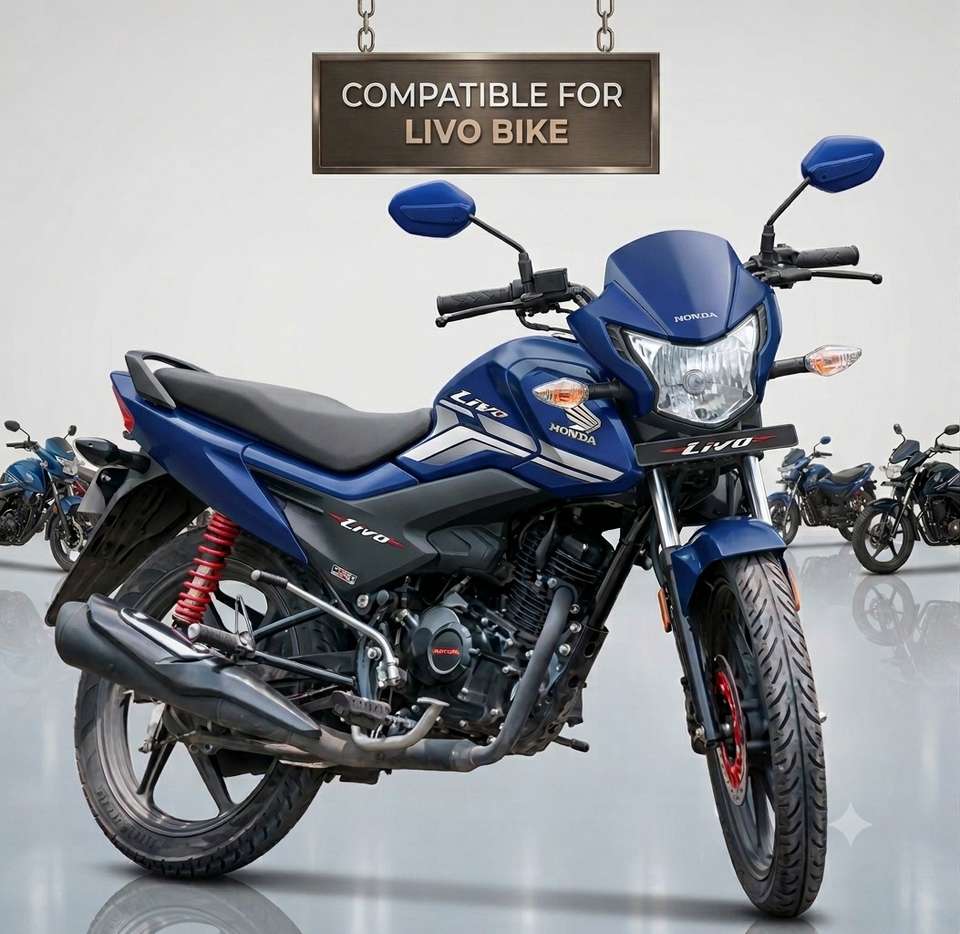 Purjah LIVO Blue Bike Fairing Kit - Image 4