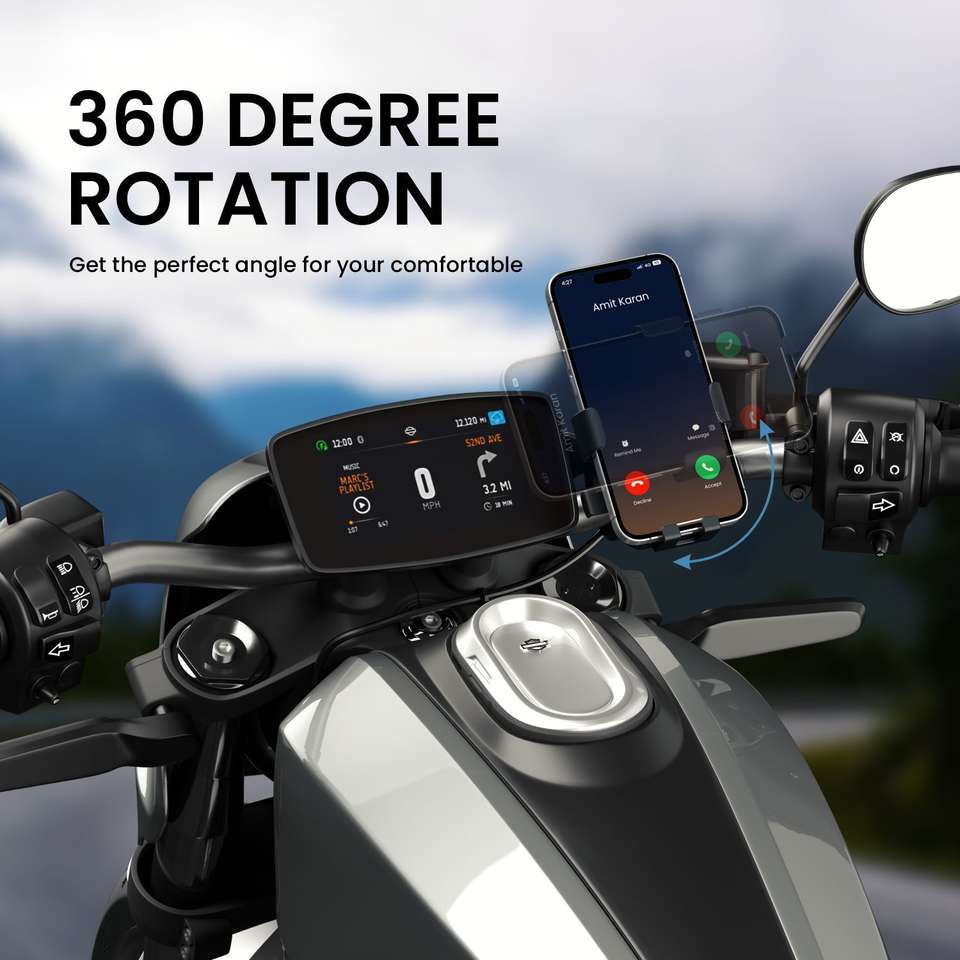 Portronics Mobike 4 Bike Phone Mount - Image 8