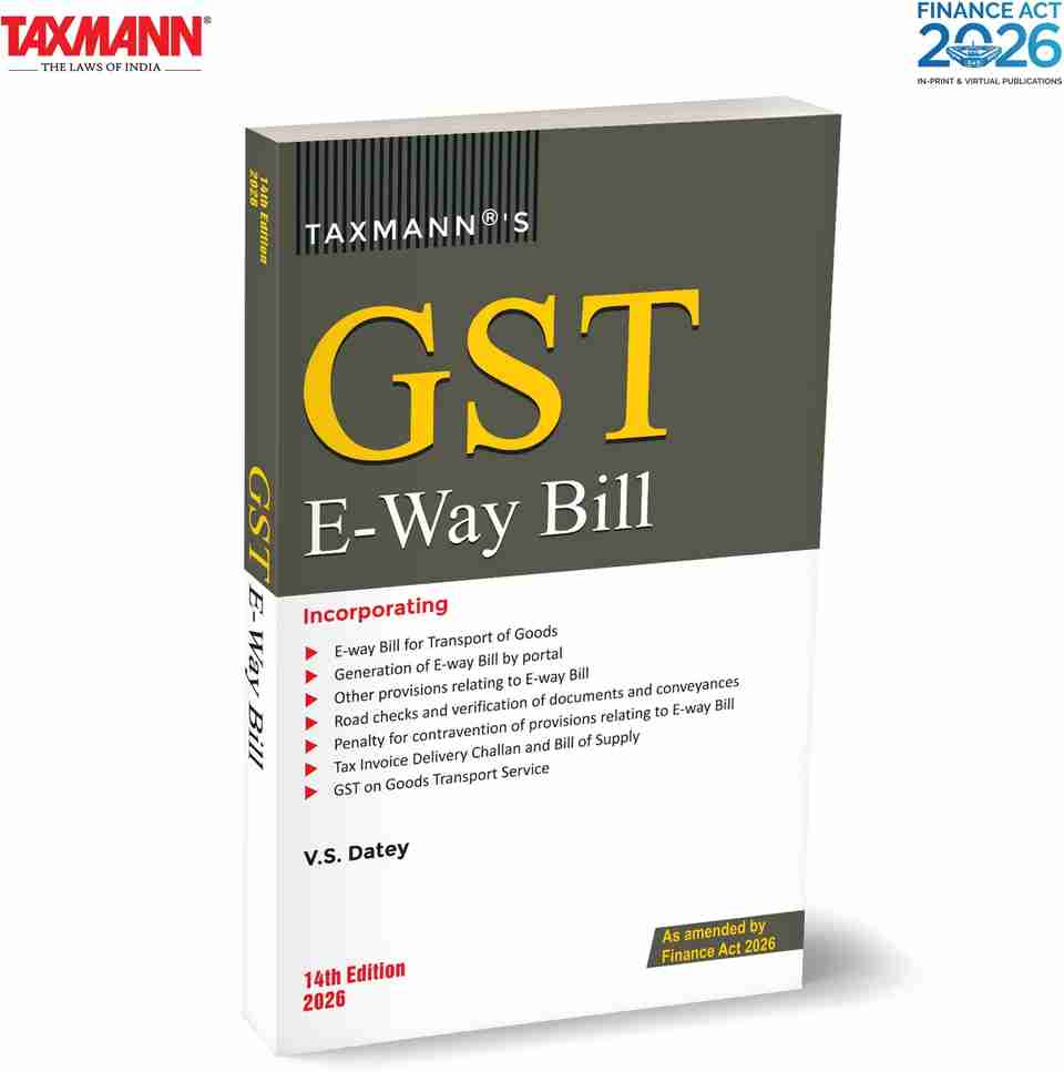 Taxmann's GST E-Way Bill Finance Act 2026 - Image 2