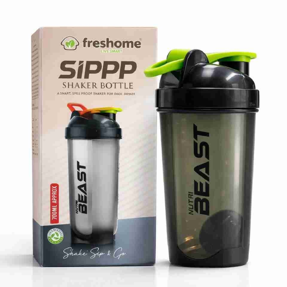 Freshome SIPPP Nutri Beast 700 ml Protein Shaker Bottle - Image 9