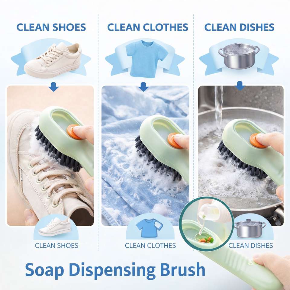 floni Shoe Cleaner Liquid with Free Cleaning Brush Combo Cleaner ...more - Image 8