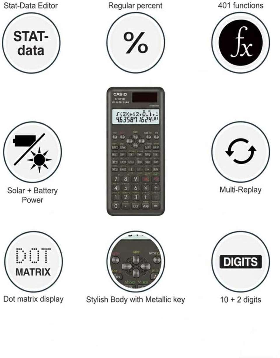 AZMART Scientific Calculator fx-991ms 12 digits - Image 7